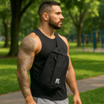 Bolso canguro riñonera unisex mini morral cruzado FK23D-166 - Imagen 5