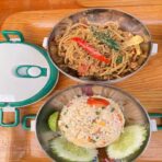 Lonchera porta comida 2 en 1 almacenador termico alimentos FK16-214 - Imagen 6