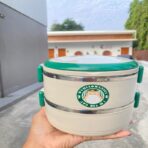 Lonchera porta comida 2 en 1 almacenador termico alimentos FK16-214 - Imagen 5