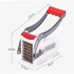 Maquina picadora de papas fritas rebanador de dos cuchillas FK23D-79 - Imagen 5