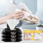 Toallas humedas desechables para zapatos pañitos para calzado FK15-302 - Imagen 2