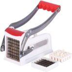 Maquina picadora de papas fritas rebanador de dos cuchillas FK23D-79 - Imagen 3