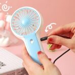 Mini ventilador portatil recargable aireador de mano FK15-83 - Imagen 4