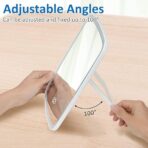 Espejo con luz LED y pantalla táctil, portátil FK15D-40 - Imagen 3