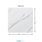 Azulejo adhesivo 30 x 30 blanco satinado pegatina decorativa FK23D-235 - Imagen 3