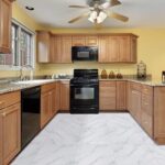 Azulejo adhesivo 30 x 30 blanco marmolizado pegatina decorativa FK23D-237