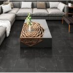 Azulejo adhesivo 30 x 30 negro marmolizado pegatina decorativa FK23D-236