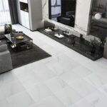 Azulejo adhesivo 60 x 60 blanco satinado pegatina decorativa FK23D-252