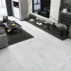 Azulejo adhesivo 60 x 60 blanco satinado pegatina decorativa FK23D-252 - Imagen 2