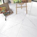 Azulejo adhesivo 60 x 60 blanco satinado pegatina decorativa FK23D-252 - Imagen 4
