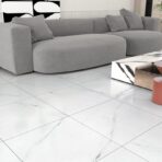 Azulejo adhesivo 60 x 60 blanco satinado pegatina decorativa FK23D-252