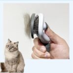 Peine para mascotas cepillo quita nudos perros gatos FK22B-77 - Imagen 2