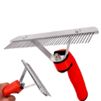 Cepillo rastrillo Peine mascotas FK22-66 - Imagen 4