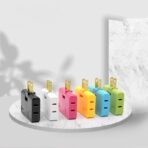 Multiconector 3 salidas de toma corriente adaptador FK22B-96 - Imagen 4