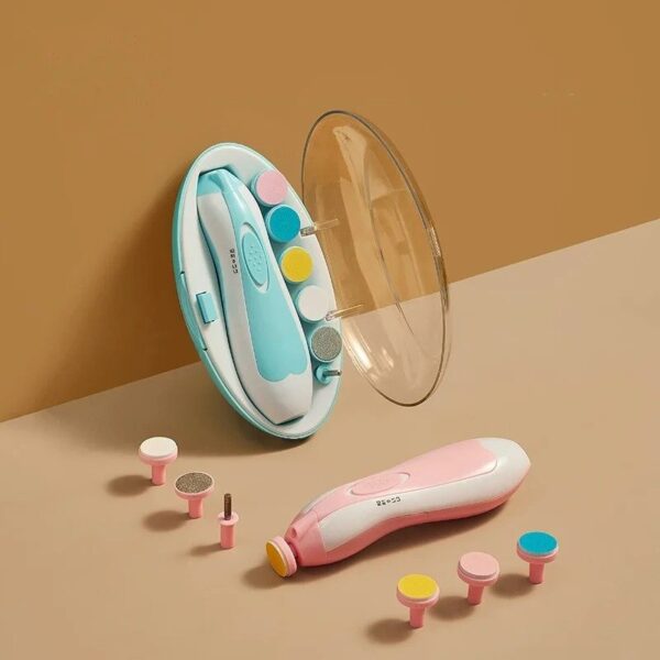 Cortauñas electrico para bebe 6 en 1 manicure niños FK15-39