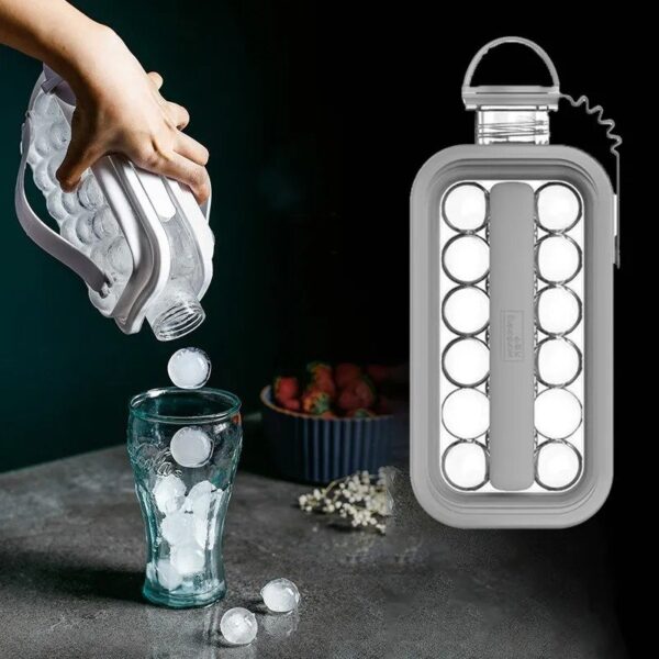Botella para cubos de hielo, hielera portatil FK23C-4