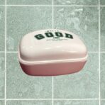 Porta jabon jabonera con tapa estuche viaje FK23D-208 - Imagen 3