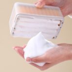 Jabonera multifuncional con rodillos dispensador jabon FK23B-43