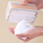 Jabonera multifuncional con rodillos dispensador jabon FK23B-43