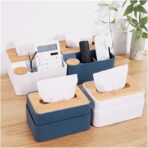 Dispensador de pañuelos organizador controles esferos accesorios FK23D-212 - Imagen 5