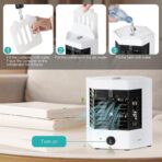 Mini enfriador portatil 2 en 1 aire acondicionado recargable FK23B-46 - Imagen 4