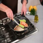 Espátulas de cocina 2 en 1 clever tongs #-09