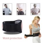 Cinturon Lumbar termico faja magnetica vertebral FK23C-35