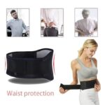 Cinturon Lumbar termico faja magnetica vertebral FK23C-35