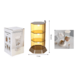 Organizador de joyeria estante giratorio multifuncional FK23C-10