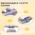 Masajeador inalambrico calefactor cervical 3 en 1 FK23D-106 - Imagen 6