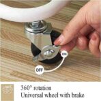 Estante rodante de 3 niveles organizador movil multifuncional FK23D-176 - Imagen 6