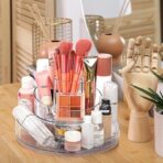 Organizador de maquillaje multifuncional Giratorio 360 de 1 Nivel FK23D-28 - Imagen 4