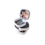 Joyero giratorio multifuncional con espejo almacenador accesorios portatil FK23D-42 - Imagen 5