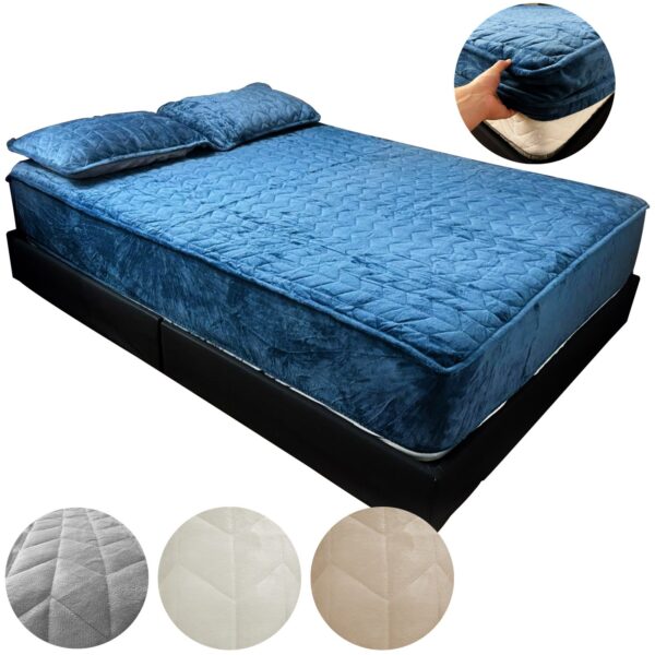 Protector para Colchón Afelpado Sencillo 100x200 cm