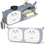 Jabonera Doble con Ventana de Pared