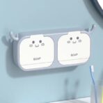 Jabonera Doble con Ventana de Pared - Imagen 2