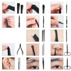 Kit manicure grande estuche de lujo corta uñas y accesorios FK22-45 - Imagen 2