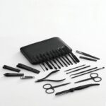 Kit manicure grande estuche de lujo corta uñas y accesorios FK22-45