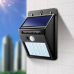 Lampara led recargable con energia solar y sensor de movimiento luz portatil FK23D-48 - Imagen 4