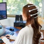 Masajeador araña electrico para cabeza reduce estres FK22B-37 - Imagen 2