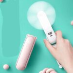 Mini ventilador de mano plegable enfriador de bolsillo FK23D-87