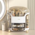 Organizador maquillaje 8 divisiones caja cosmeticos 3028