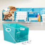 Organizador de ropa plegable cesta multifuncional ajustable almacenador FK23D-54 - Imagen 5