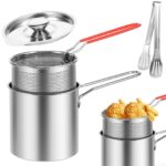 Olla Freidora Profunda Canasta con Tapa