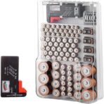 Organizador de pilas y baterias con probador de energia FK23B-26 - Imagen 4