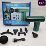 Masajeador de percusion 6 piezas recargable portatil FK23D-75 - Imagen 2