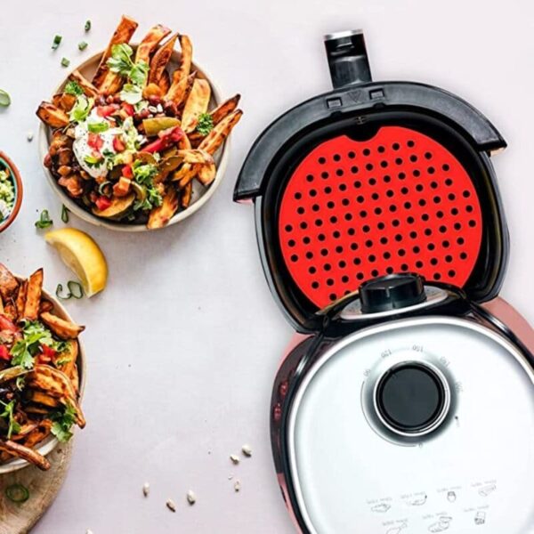 Protector silicona anti Adherente Air Fryer 20.2 CM FK22-75