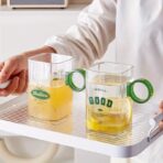 Pocillo vaso cocina baño utensilio Transparente FK23D-207 - Imagen 2