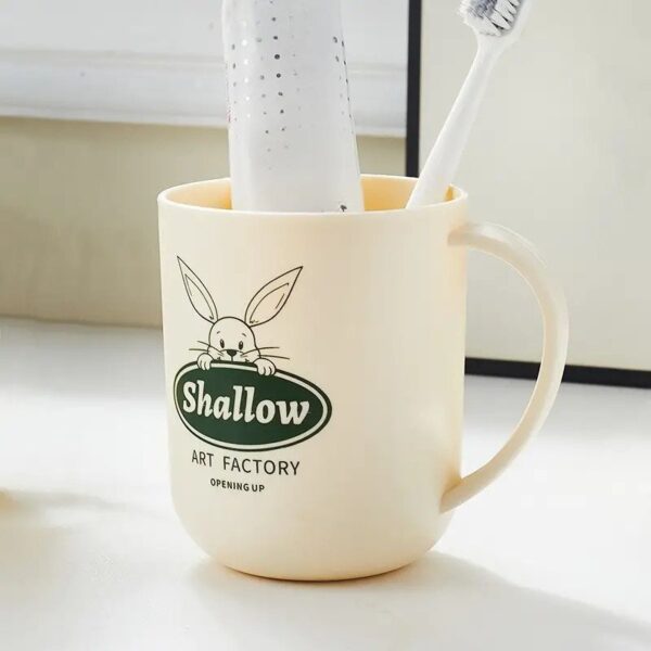 Pocillo vaso cocina baño utensilio beige FK23D-205