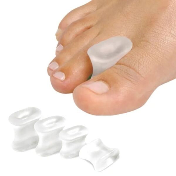Separador dedos pie en silicona pack x2 espaciador de dedos FK23D-64